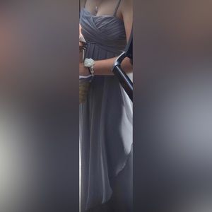 Formal dress, grey, Girls size 12 🌟